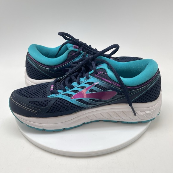 Brooks Sneakers Womens 9 B Addiction 13 1202531B456 Blue Running Shoes - Picture 7 of 10